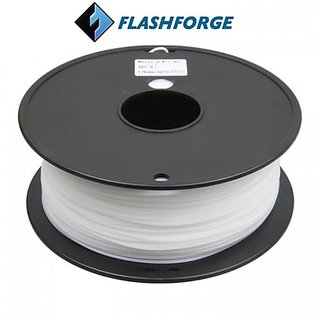 Flashforge 3d Printer Filament PLA (White, 1.75mm, 1/kg) offer