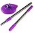 Kakadiy's Violet Plastic 360 Degree Rotation Single Bucket Mop (5 lt.)