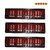 Abica Abacus math learning kit for kids brown 15 rod  ( pack of 3 )