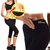 Hot Shapers Women Capri Exercise Yoga Hot Thigh Wonder Tummy Shaper Fat Burner