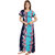 Be You Fashion Multicolor Satin Floral Night Gowns & Nighty