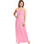 Be You Fashion Pink Satin Plain Night Gowns & Nighty
