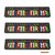 Abica Abacus math learning kit for kids multi color 17 rod  ( pack of 3 )