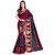 Sareeka Sarees Maroon Banarasi Silk Printed Saree With Blouse