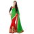 Sareeka Sarees Multicolor Georgette Printed Saree With Blouse