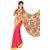 Sareeka Sarees Pink Georgette Printed Saree With Blouse