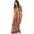 Sareeka Sarees Multicolor Bhagalpuri Silk Printed Saree With Blouse