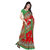 Sareeka Sarees Red Cotton Printed Saree With Blouse