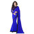 Sareeka Sarees Blue Chiffon Printed Saree With Blouse