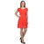 Raabta Fashion Red Crop Dress (R2031MAR2017)