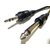 6.35mm Mono 1/4 To 3.5mm 1/8 Stereo Audio Cable Wire 1.5 Meter