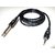 6.35mm Mono 1/4 To 3.5mm 1/8 Stereo Audio Cable Wire 1.5 Meter