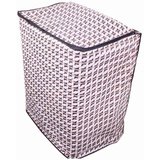Dream Care Abstract silver washing machine cover for semi automatic machine for MIDEA MWMSA065M02 Fully Automatic Top Load 6.5 kg washing machine