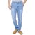 D-ROCK Blue Denim Cotton Blend Jeans For Mens
