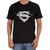 Black and white Superman batman T shirt combo
