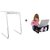 IBS Table Mate Folding Study LaptopKids Snack Adjustable Travel Organiser Tray White Changing Table