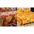 Beautiful floral 3d combo cotton 2 double bedsheet with 4 pillow cover(3dbs0124)