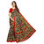 Glory sarees Multicolor Art Silk Printed Saree With Blouse