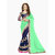 Glory sarees Multicolor Georgette Embroidered Saree With Blouse