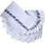 Kitchen Towels Dish Cloth (12 Pack) Machine Washable Cotton White Kitchen Dishcloths Towel Tea Towels