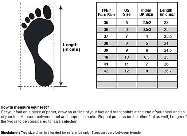 US Shoe Size To India Conversion: (Sizing Guide Charts), 45% OFF