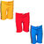 Pari & Prince Kids Hosiery Multicolor Shorts (Pack of 3)
