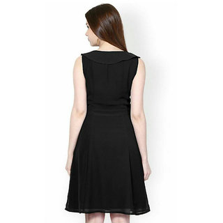 Buy Indicot Black A Line Women Party Wear One Piece Dress Pack Of 2 Online 999 From Shopclues