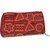 arpera Sofia Leather pouch purse cherry C11559-4