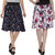 Combo of two Knee length A-Line Mainsa Printed Skirt from Smart and Glam 604-611
