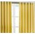 IDOLESHOP Polyester Yellow Plain Curtain Door(7 feet in Height, Pack of 2)