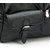 Mboss Faux Leather Black Strolley Softsided Travel Duffle Bag STB002