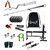 Dreamfit 82 KG Home Gym With 4 Rods , I/D/F BENCH, Backpack, Gym Belt and Accessories