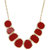 Red Necklace with Enamel, Zinc Alloy - TPNW13-206