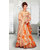 1 Stop Fashion  Orange Color Banglori Silk With Heavy Embroidery Work Semi-Stitched Lehenga Choli