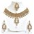 Jewels Capital Exclusive Golden White Necklace Set / S 2338