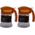 Oil  ghee pour N pour set of 2 with 200 ml capacity each ( oil/Ghee Container)