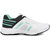 Asian Men White & Green Lace-up Running Shoes