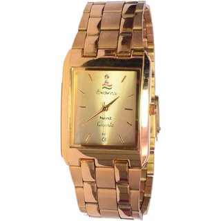 Buy Rectangle Dial Gold Metal Strap Men Quartz Watch For Men Online 249 From Shopclues Hey buddy what are you hiding there ?. rectangle dial gold metal strap men quartz watch for men