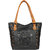 Black PU Tote Bag