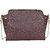 Purple PU Sling Bag