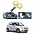 AutoStark Car DRL LED COB Daytime Running Light Fog Lamp 70mm 2.75 Round White For Maruti Suzuki Swift