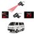 AutoStark Bike Rear Laser Safety Line Fog Light Red For Maruti Suzuki Omni (Maruti Van)