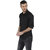 Basics Black Plain Full sleeves Casual Shirt for Men
