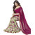 none Pink Georgette Self Design Saree With Blouse