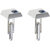 Magideal Stainless Steel Men Cuff Link CUFFLINKS Shirt Set - Square with Blue Crystal