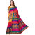 Glory sarees Multicolor Art Silk Self Design Saree With Blouse