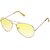 Magjons Yello Gradiant Aviator Sunglasses for men with BoxMJ7804