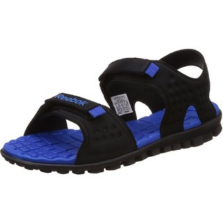 reebok blue floater sandals