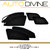 TATA SAFARI DICOR, Car Accessories Side Window Zipper Magnetic Sun Shade, Set of 6 Curtains.