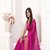 Indian Beauty Pink Art Silk Lace Saree With Blouse